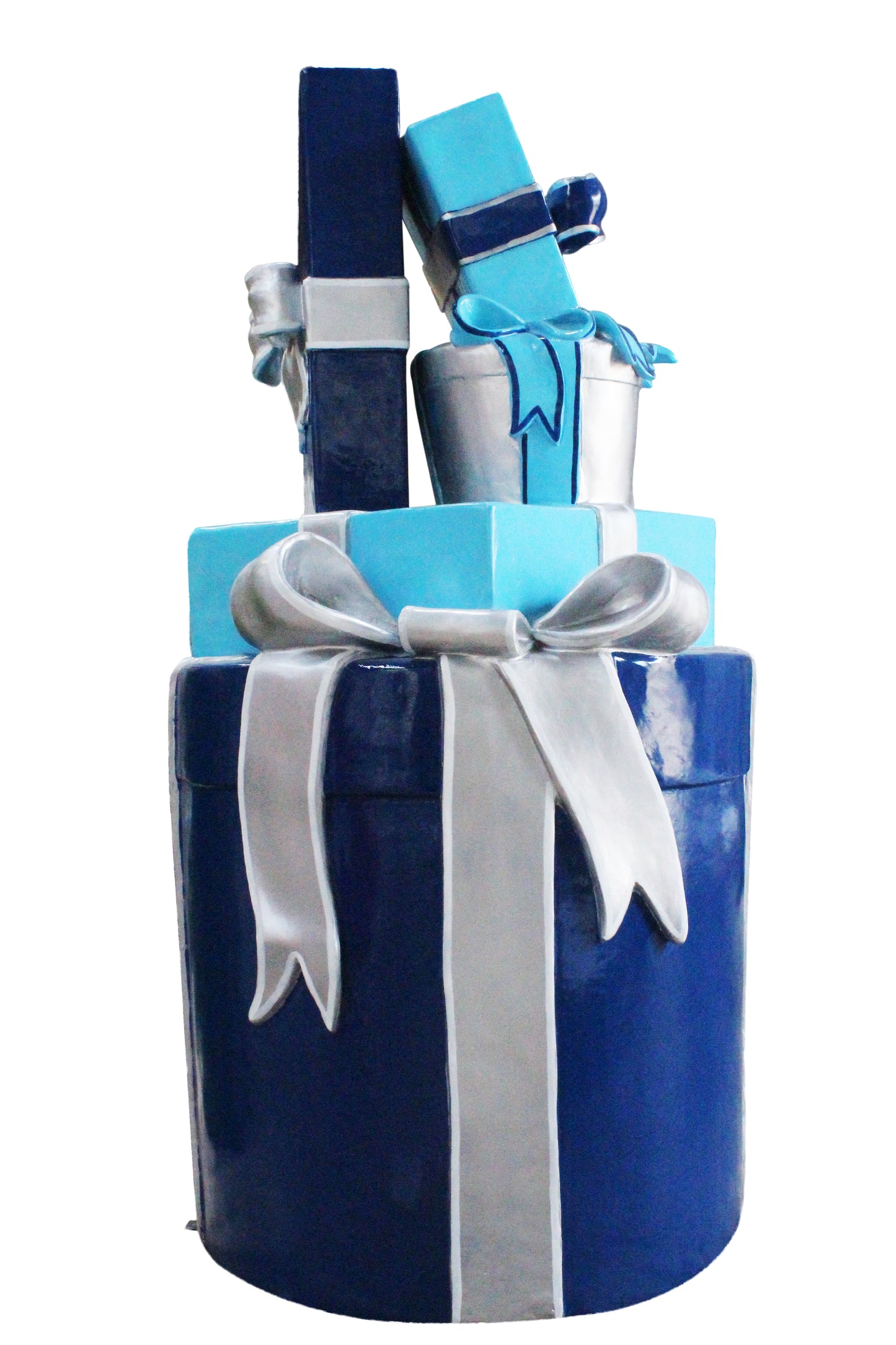 Arctic Collection D Gift Stack Blue, Aqua and Silver