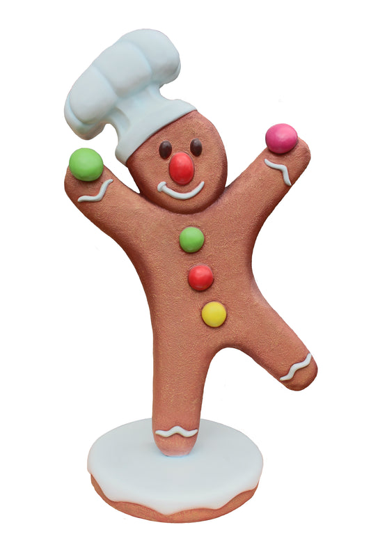 5' Juggling Gingerbread Baker