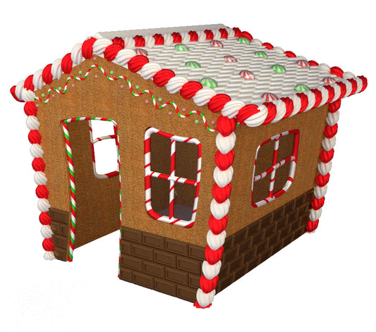 Gingerbread 8' House