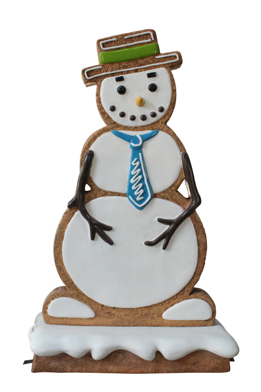 Gingerbread Snowman with Base