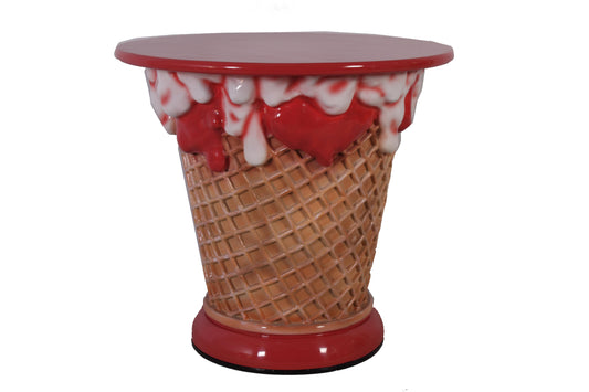 31" Ice Cream Sundae Table