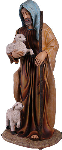 6' Life Size Nativity Shepherd