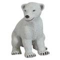 2' Sitting Polar Bear Cub