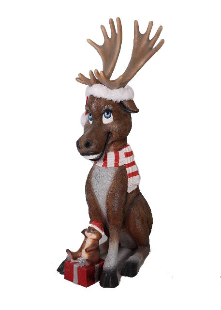 4' Funny Moose
