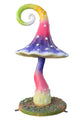 4' Swirl Mushroom