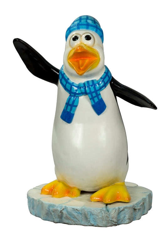 Skipper the Blue Scarf Funny Penguin