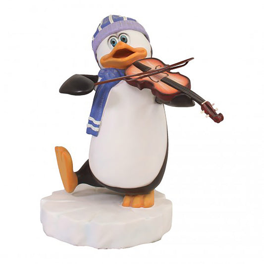 51" Penguin Playing The Violin