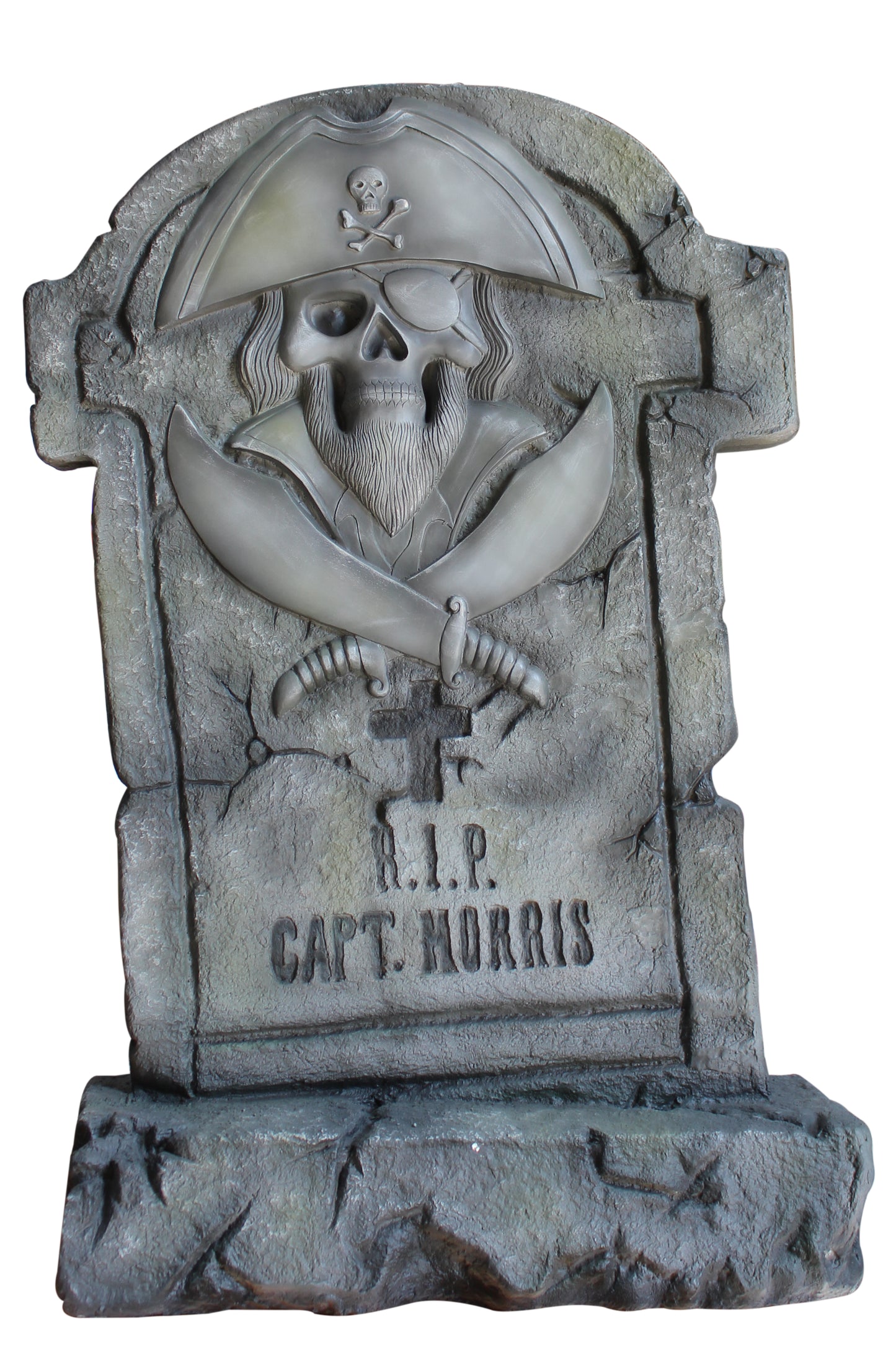 3.5' Captain Pirate Tombstone