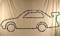 Green Race Car
