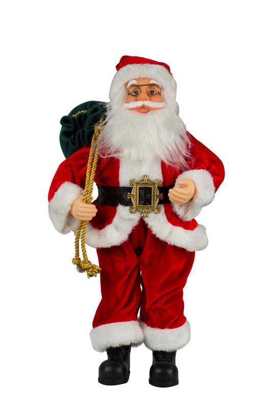 Santa with Toy Bag 18"