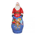 6' Santa and Blue Toybag