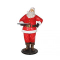 6' Santa with Serving Tray