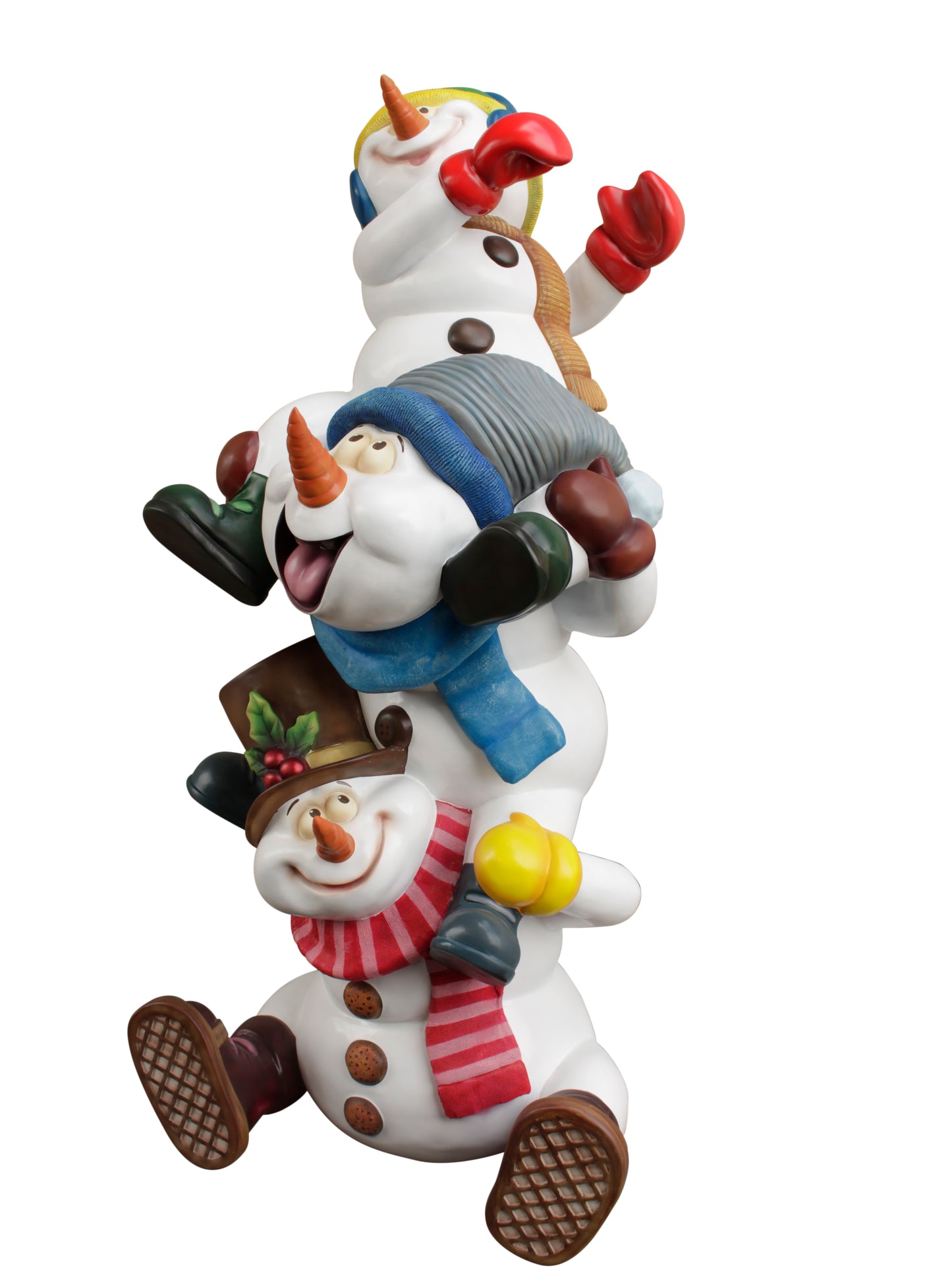 6.5' Trio of Snowmen