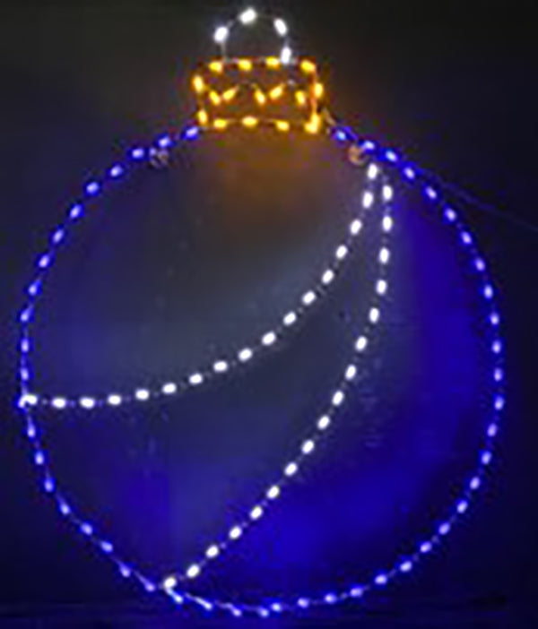 6' Ball Ornament with Triangle
